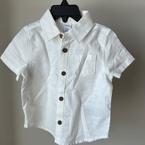Old Navy Boys Button Down Shirt - size 6-12 months